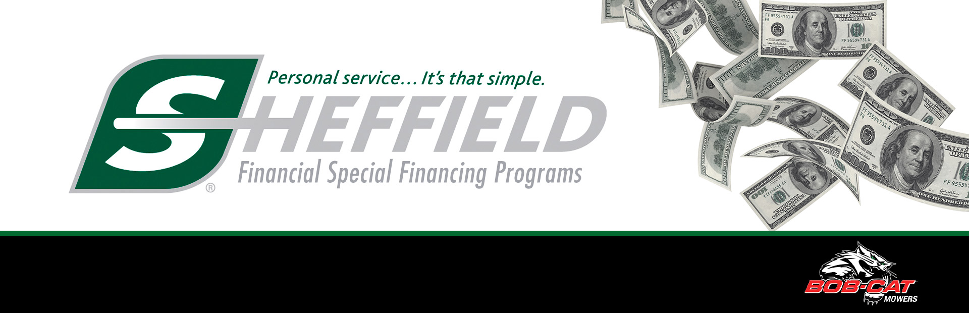 BOB-CAT®: Sheffield Retail Financing Programs